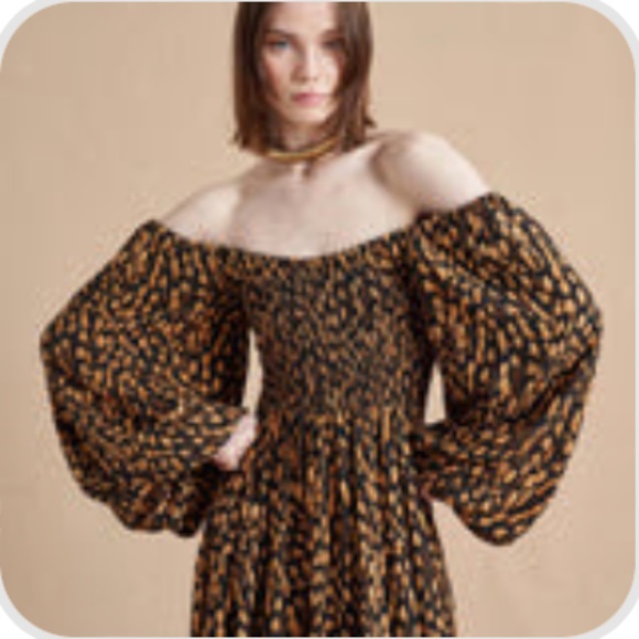 LA LIGNE ELSA DRESS - TAN - Picture 1 of 3